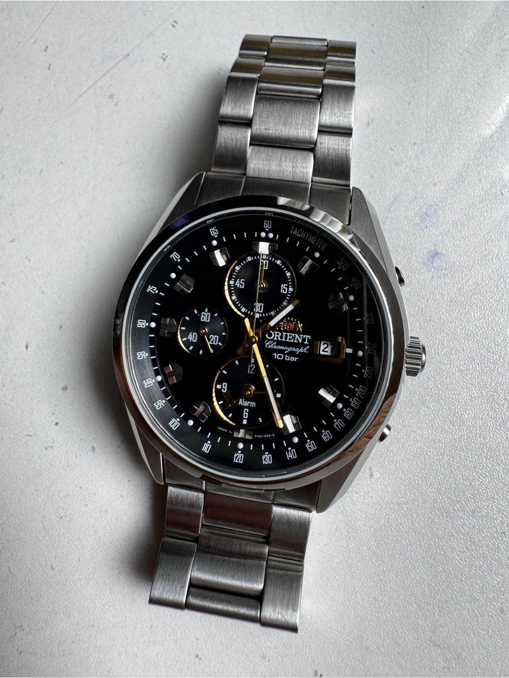 Orient chronograph watch